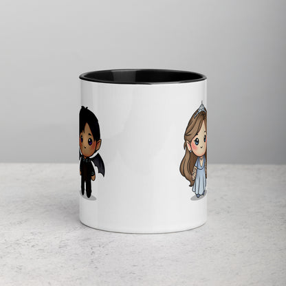 Chibi Feyre and Rhys Mug