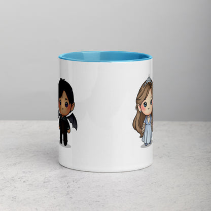 Chibi Feyre and Rhys Mug